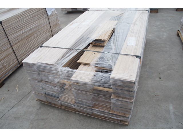 39,78 m² massief eiken parket 20mm graphit oil - afbeelding 7 van  7