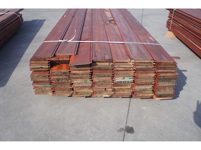 39,84 m² padouk planchetten - afbeelding 2 van  5