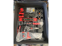 399 delige gereedschaps trolley, 22 delige ringratel-steeksleutel set 6-32mm en lange bougiesleutel set - afbeelding 10 van  12