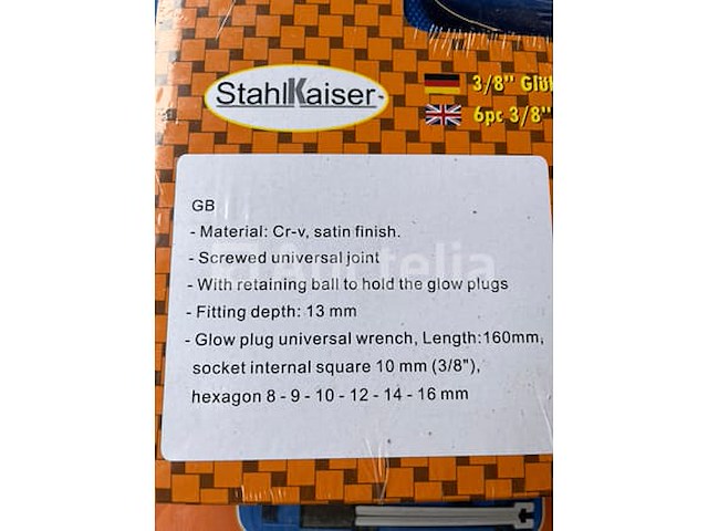 399 delige gereedschaps trolley, 22 delige ringratel-steeksleutel set 6-32mm en lange bougiesleutel set - afbeelding 12 van  12