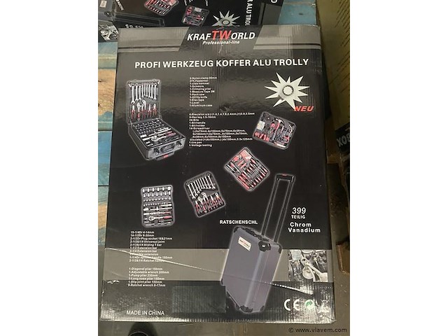 399 delige gereedschaps trolley - afbeelding 7 van  7