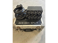 3ch dmx splitter (2x)