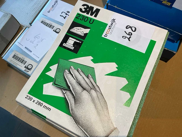3m 230u p40 schuurpapier (125x) - afbeelding 1 van  4