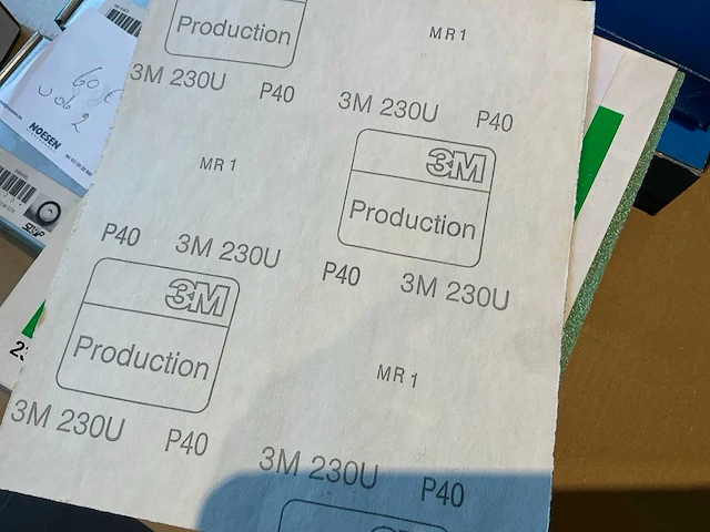 3m 230u p40 schuurpapier (125x) - afbeelding 3 van  4