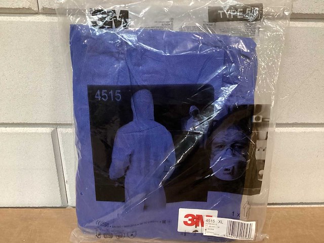3m 3m 4515 overall blauw xl (21x) - afbeelding 1 van  6