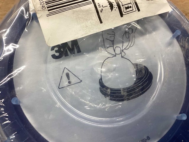 3m filter voor gelaatsmasker (8x) - afbeelding 2 van  3