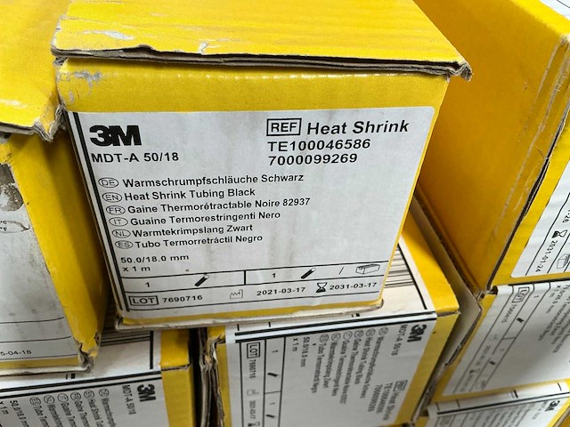 3m mdt-a 50/18 warmte krimpkous (12x) - afbeelding 3 van  4