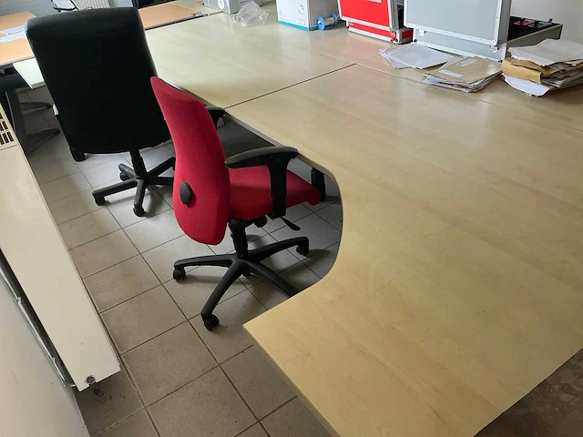 3m60 op 80 bureautafel - afbeelding 1 van  5