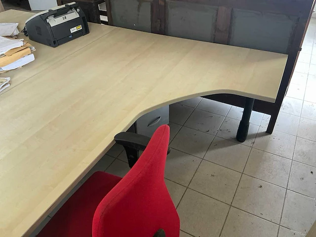 3m60 op 80 bureautafel - afbeelding 2 van  5