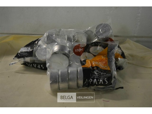 3x 10st spaas theelicht ±10 branduren - afbeelding 1 van  1