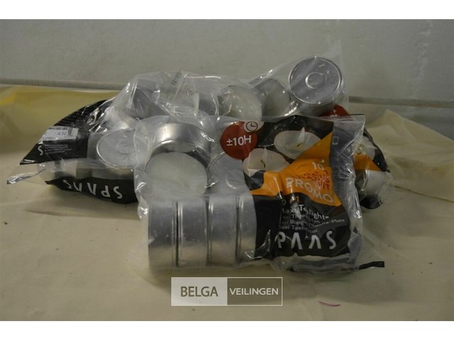 3x 10st spaas theelicht ±10 branduren - afbeelding 1 van  1