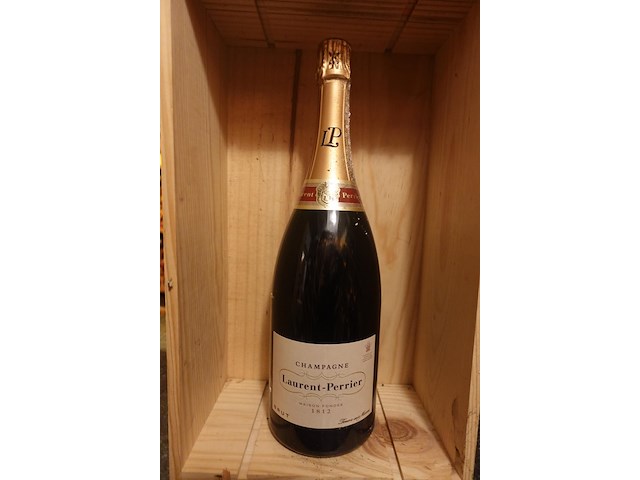 3x 150cl champagne laurent perrier brut - afbeelding 1 van  2