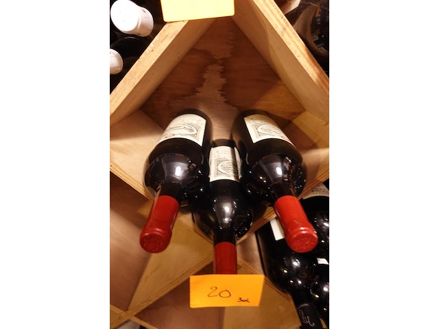 3x 1,5l chateau de la commanderie lalande de pomerol 2018 - afbeelding 3 van  3