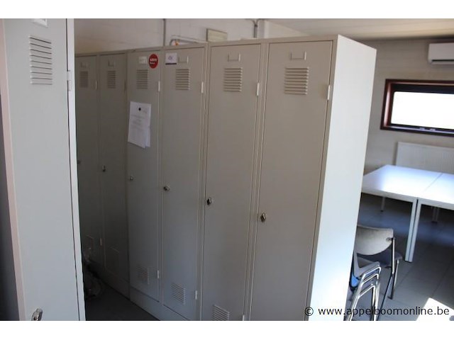 3x 2-delige locker - afbeelding 1 van  1