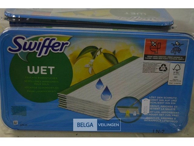 3x 24 doekjes swiffer wet - afbeelding 2 van  3