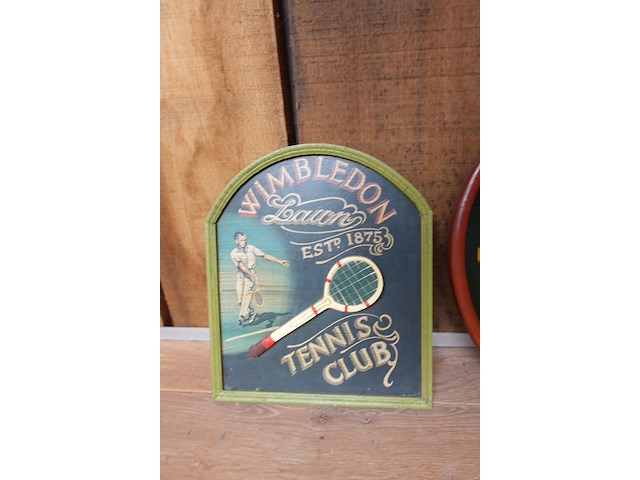 3x 3d relief houten wandbord - afbeelding 2 van  4