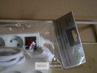 3x 4-voudig stekkerblok + schakelaar 1,5m snoer - afbeelding 3 van  3