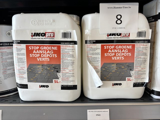 3x 5l iko pro stop groen - afbeelding 1 van  3