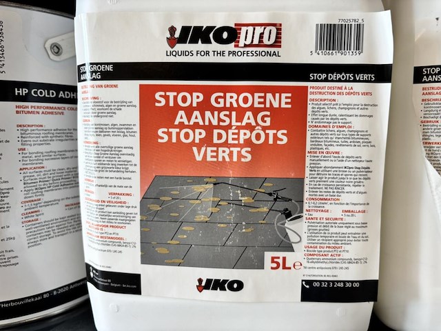 3x 5l iko pro stop groen - afbeelding 2 van  3