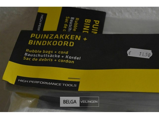 3x 5st puinzakken 100x65 cm - afbeelding 4 van  4