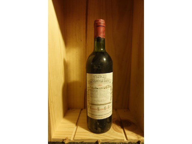 3x 75cl chateau balestard la tonelle 1981 - afbeelding 1 van  3