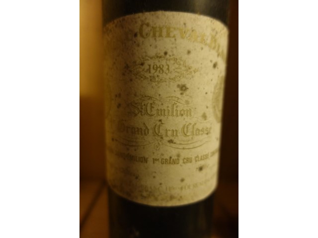 3x 75cl chateau cheval blanc 1983 - afbeelding 3 van  4