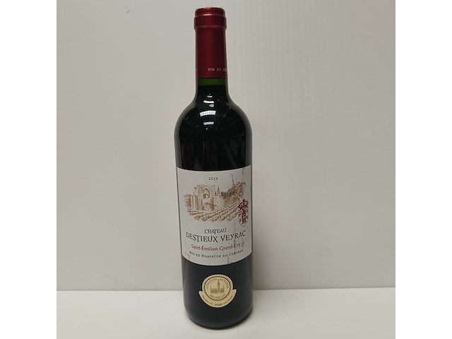 3x 75cl château destieux veyrac - afbeelding 1 van  2