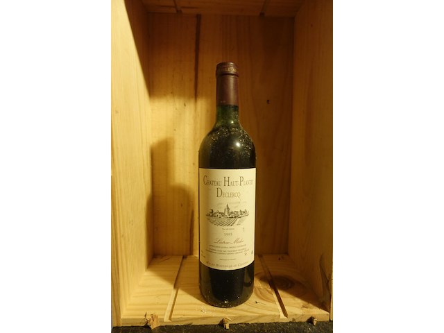 3x 75cl chateau haut-plantey 1995 - afbeelding 1 van  3