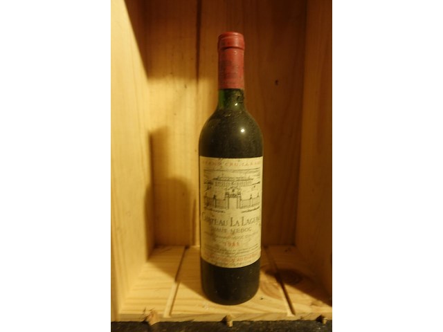 3x 75cl chateau la lagune grand cru classe 1988 - afbeelding 1 van  3