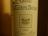 3x 75cl chateau la lauzette declercq 2000 - afbeelding 2 van  3