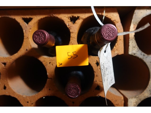 3x 75cl chateau la lauzette declercq 2000 - afbeelding 3 van  3