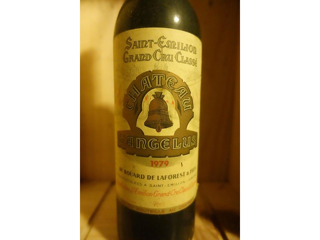 3x 75cl chateau l'angelus 1979 - afbeelding 2 van  3