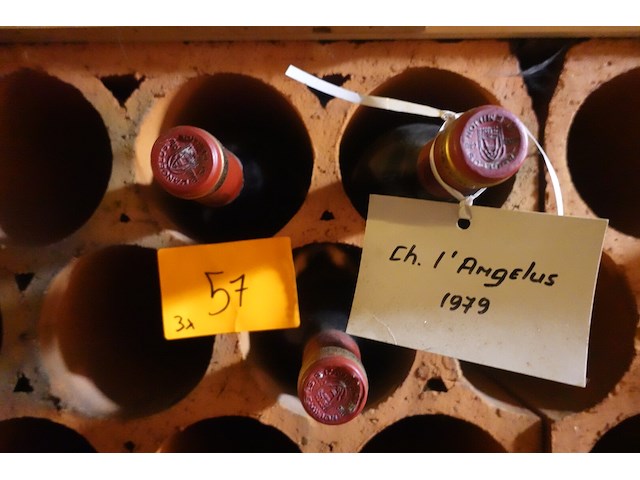 3x 75cl chateau l'angelus 1979 - afbeelding 3 van  3
