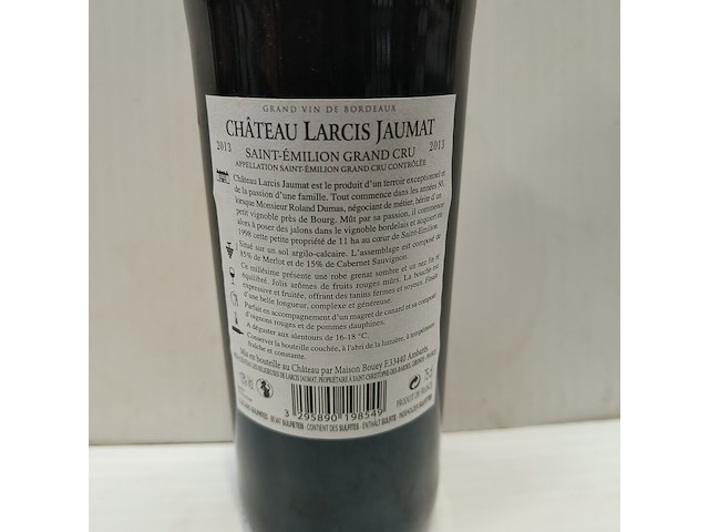3x 75cl château larcis jaumat - afbeelding 2 van  2