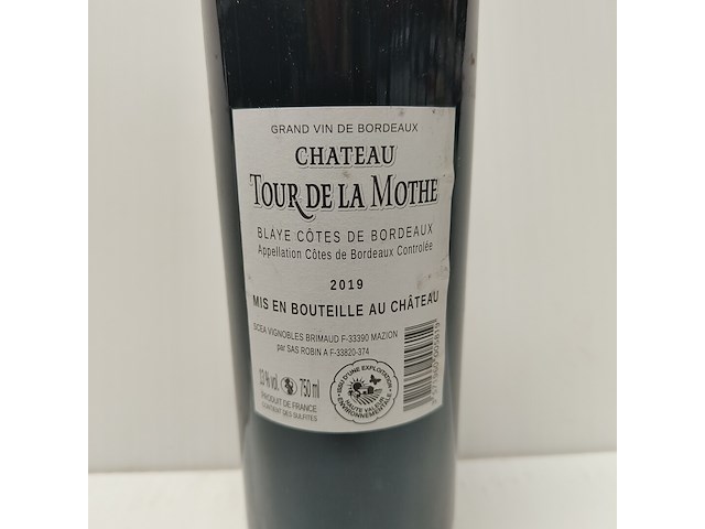 3x 75cl château tour de la mothe - afbeelding 2 van  2