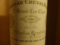 3x 75cl cheval blanc 1986 - afbeelding 2 van  3