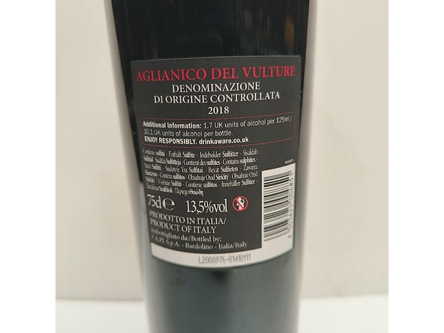 3x 75cl dal vulcano - afbeelding 2 van  2