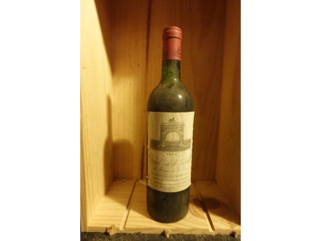 3x 75cl grand vin de leoville 1974 - afbeelding 1 van  3