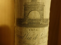 3x 75cl grand vin de leoville 1974 - afbeelding 2 van  3