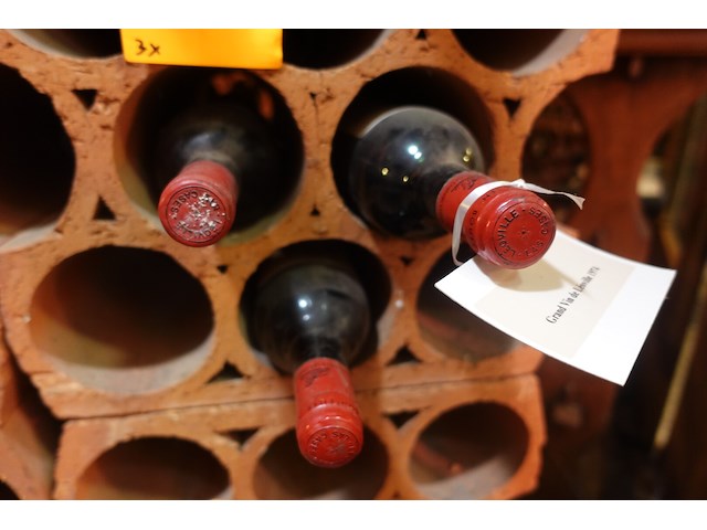 3x 75cl grand vin de leoville 1974 - afbeelding 3 van  3