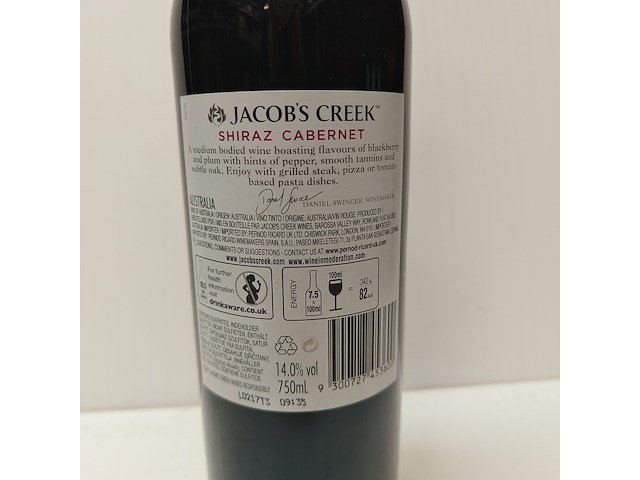 3x 75cl jacob's creek - afbeelding 2 van  6