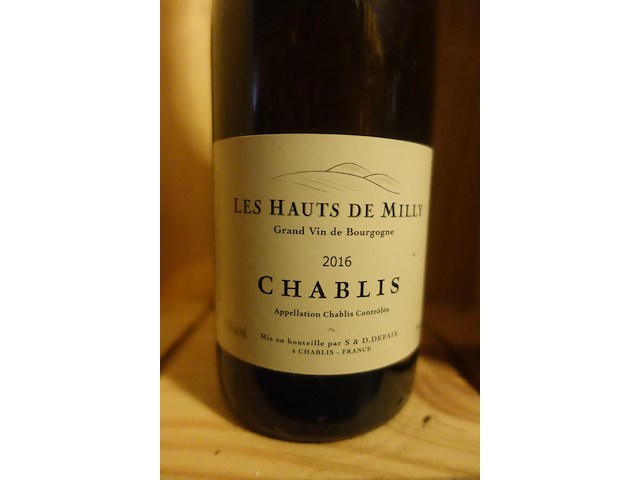 3x 75cl les hauts de milly chablis 2016 - afbeelding 2 van  3