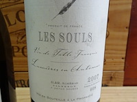 3x 75cl les souls 2007 + 3x 75cl pouilly - fuissé héritage 2018 - afbeelding 2 van  5