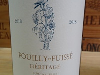 3x 75cl les souls 2007 + 3x 75cl pouilly - fuissé héritage 2018 - afbeelding 3 van  5