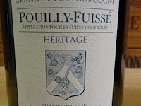 3x 75cl les souls 2007 + 3x 75cl pouilly - fuissé héritage 2018 - afbeelding 4 van  5