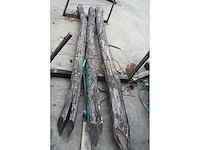 3x acacia paal dia 16/18 - afbeelding 3 van  3