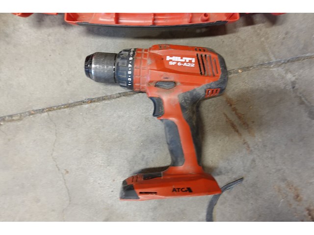 3x accu schroefmachine hilti - afbeelding 2 van  7