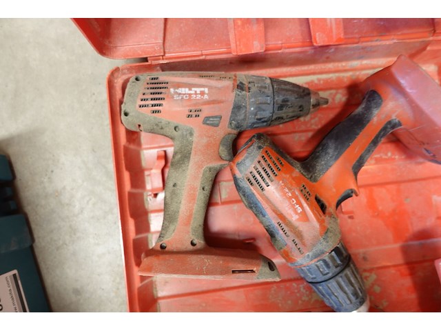 3x accu schroefmachine hilti - afbeelding 4 van  7