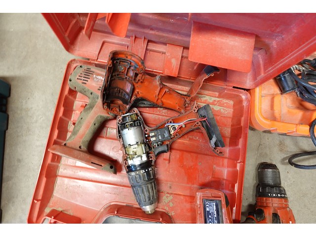 3x accu schroefmachine hilti - afbeelding 6 van  7