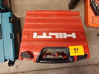 3x accu schroefmachine hilti - afbeelding 7 van  7